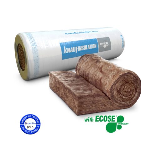 Mineralinė vata Knauf NATUROLL 42, perdangoms, 50-100mm